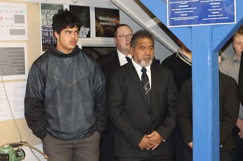Grandstand Changing Room Blessing