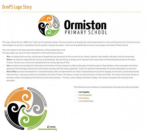 Ormiston Primary School logo story