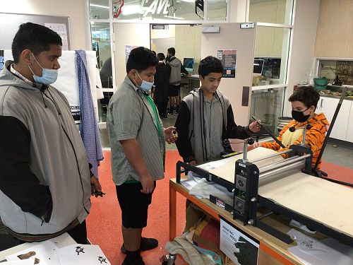 Laser-Cut Printing in Passion Project 