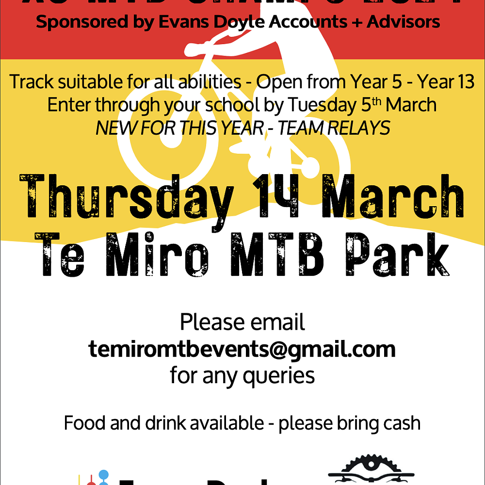 Waikato BOP Schools MTB Champs — Whiria te tāngata 2 February