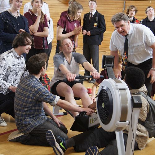 Interhouse Indoor Rowing