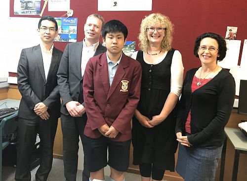 Ikubunkan Global High School visit 