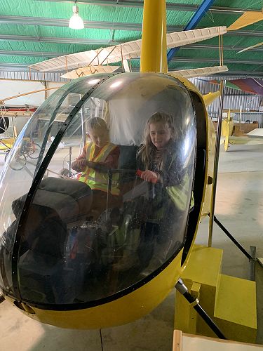 Macey and Jaxon helicopter