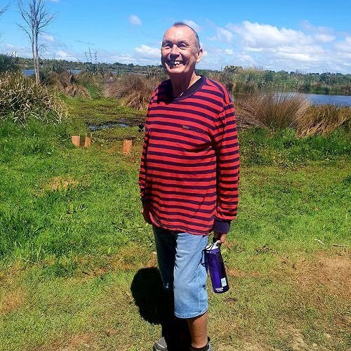 Ken at Travis Wetlands 2018