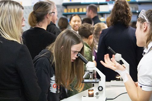 Science Department at Open Night