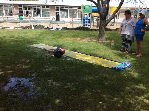 Cooling off with Team Waipuna