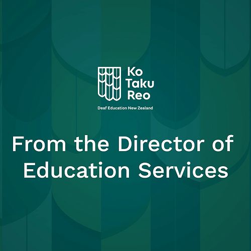 Video: From the Director of Education Services