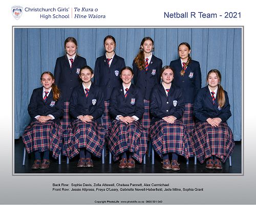 Netball R Team 2021
