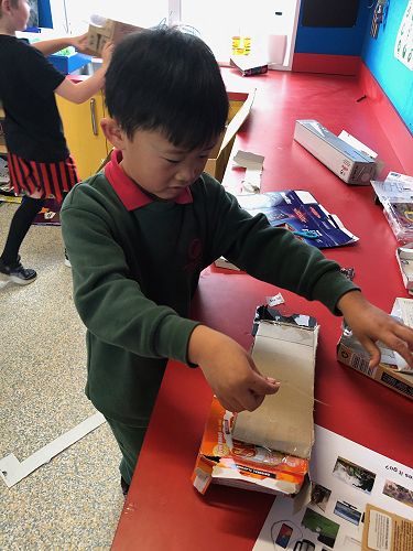 In the Making Station, pirate ships, swords and boats were created.