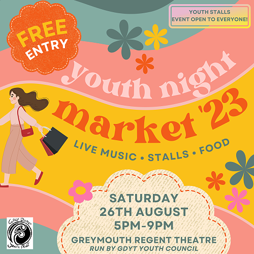 Grey District Youth Trust Night Market 2023 - Invitation for Youth to Have a Stall