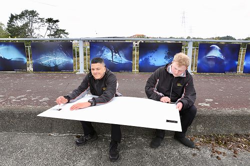 Jona and Joe Exhibition solargram