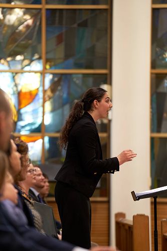 Student Conductor Elle Ilkiw