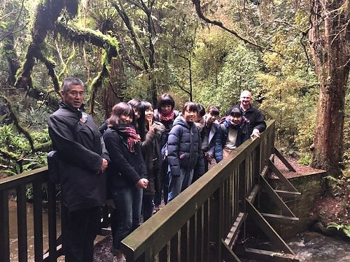 Hibiya High School visit