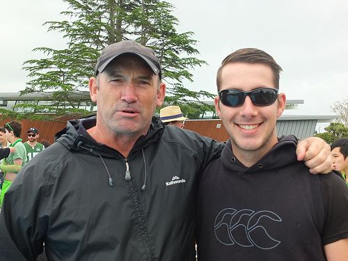 Phil McKendry and Dean Smith