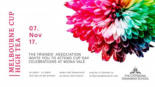 Melbourne Cup High Tea 