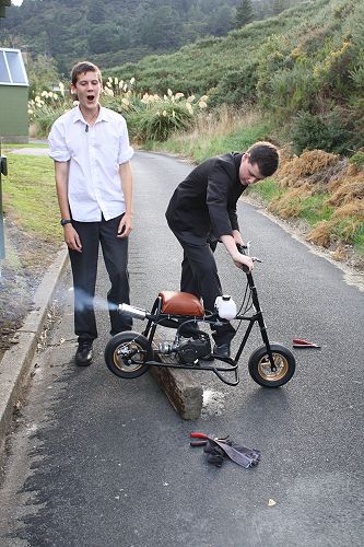 Creation
of the Motard (Pocket Bike)

