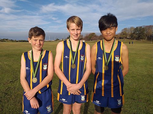 Winning Junior Boys Team - Aoraki Cross Country 2019