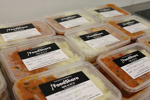 Meals already to go to the New Born Intensive Care