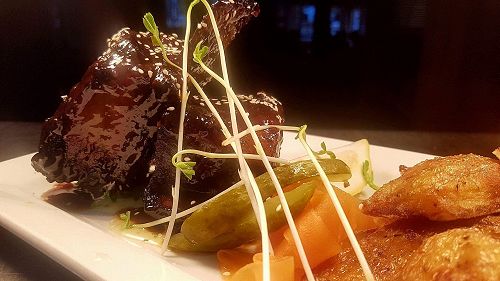 A range of food from the Low & Slow Meat Co at Ote