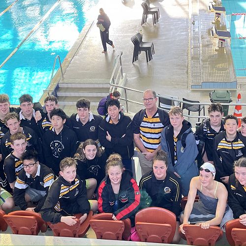 Garth Littlejohn and St Paul's swim screw