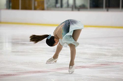 Selina displaying sublime skills