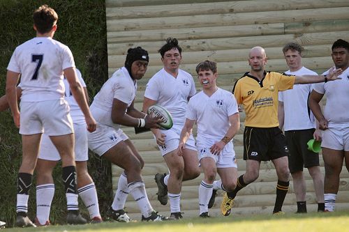 1st XV vs New Plymouth Boys' High School