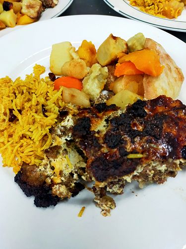 Bobotie South African dish