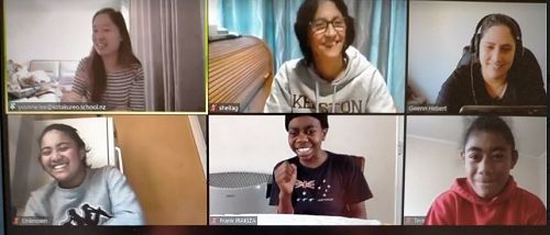 Zoom class with Yvonne