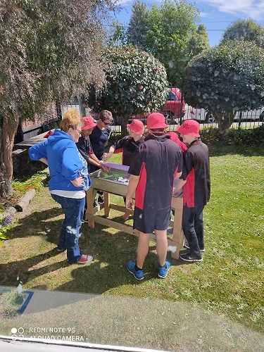 Water play in the sun