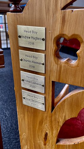 Head Boys Chair 2021