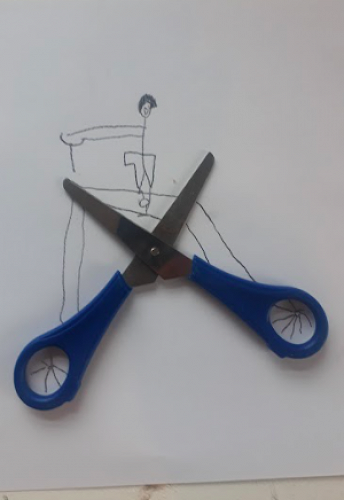 An inventive kitchen art bicycle from Tommy