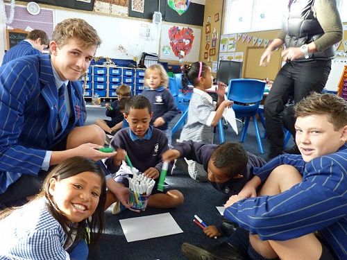 Young Enterprise and Aranui Primary School