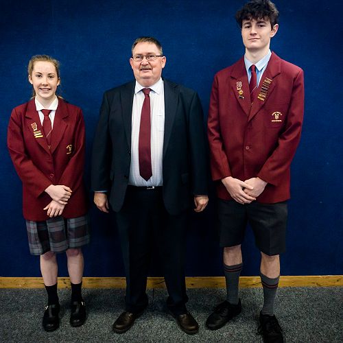 2020 Student Leadership, Principal Mr Sullivan.