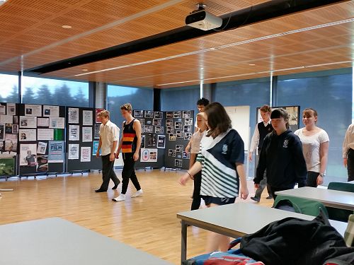 RNZB visit term #2 - with the Year 13 Drama class