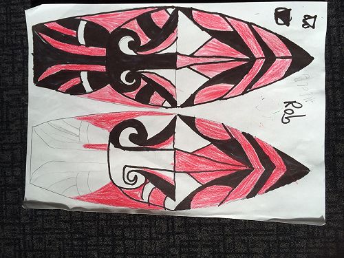 Year 8 Maori Art