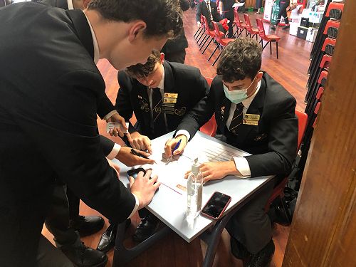 Luke Haddon, Thomas Verry and George Unsworth