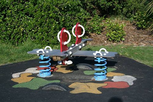 Sea-saw for children to enjoy...