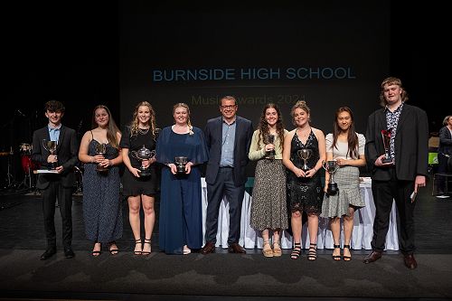 Special Award Winners with Mr Chris Petch