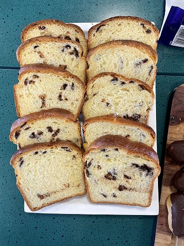 Fresh choco brioche baked by Raheli in year 10