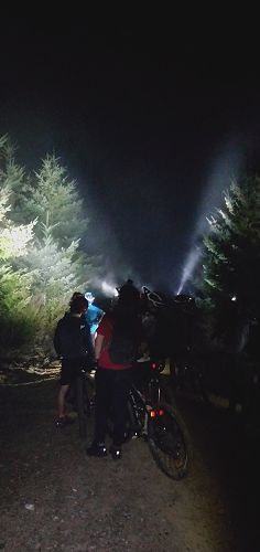 Night ride - Year 11 PE Camp Naseby.