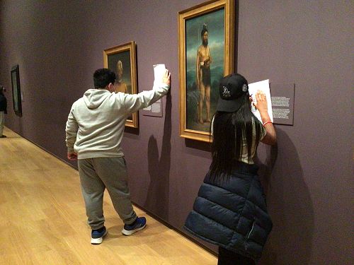 Analysing Art at the Auckland Art Gallery Trip 