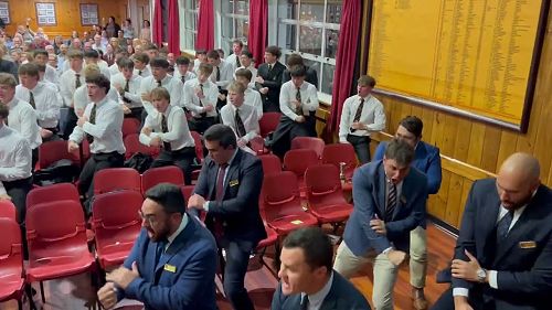 Video: Haka for Mrs Hassall at the Argyle House Prize Giving
