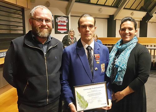 Hamish Simpson Wins 2016 Youth Service Award