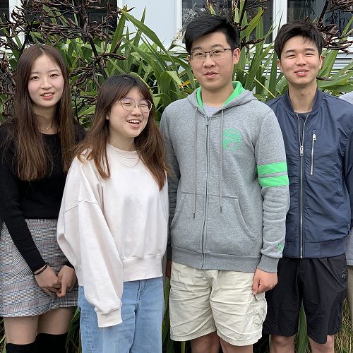 UC International Student First Year Scholarship Recipients