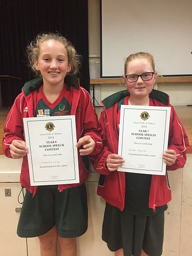 Madeline Laing and Annabel Keylard