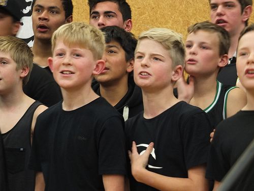 Rice - juniors in song