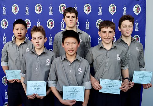 Presentation of Swimming Cups and Certificates 2021