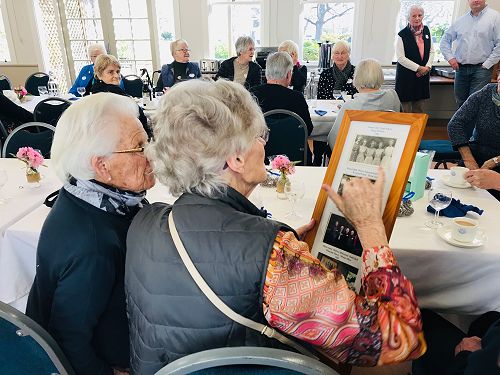 Mrs Ella McKerchar and Mrs Helen Scott