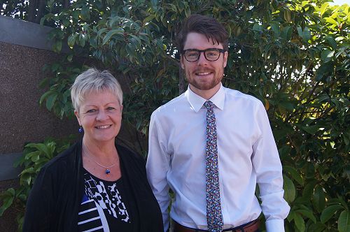 Debbie Vercoe (Social Sciences and SENCO) and Nic Sullivan (Social Sciences)
