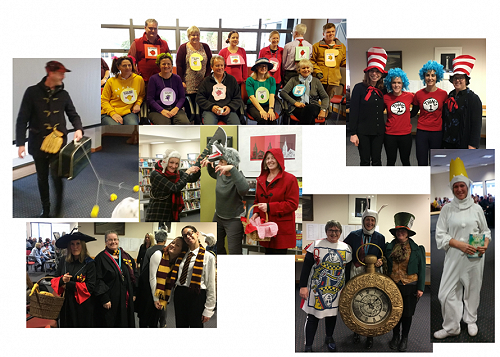 Book Week 2019 - Staff Book Characters